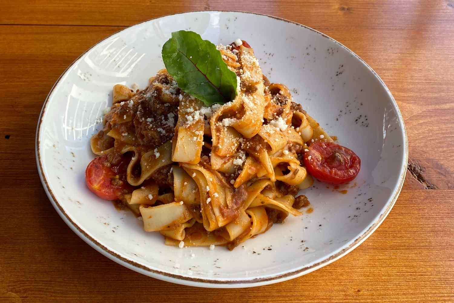 FETTUCCINE ALLA BOLOGNESE